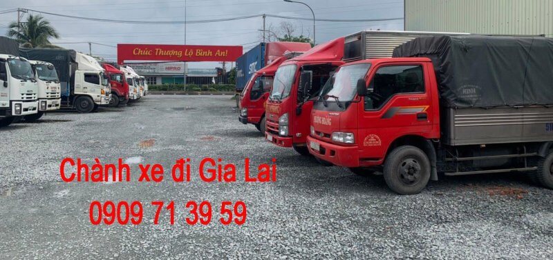 chành xe đi gia lai