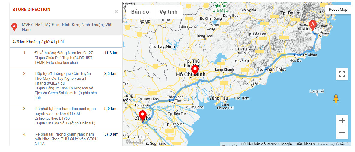 Gửi hàng từ Bình Thuận đến Cần Thơ