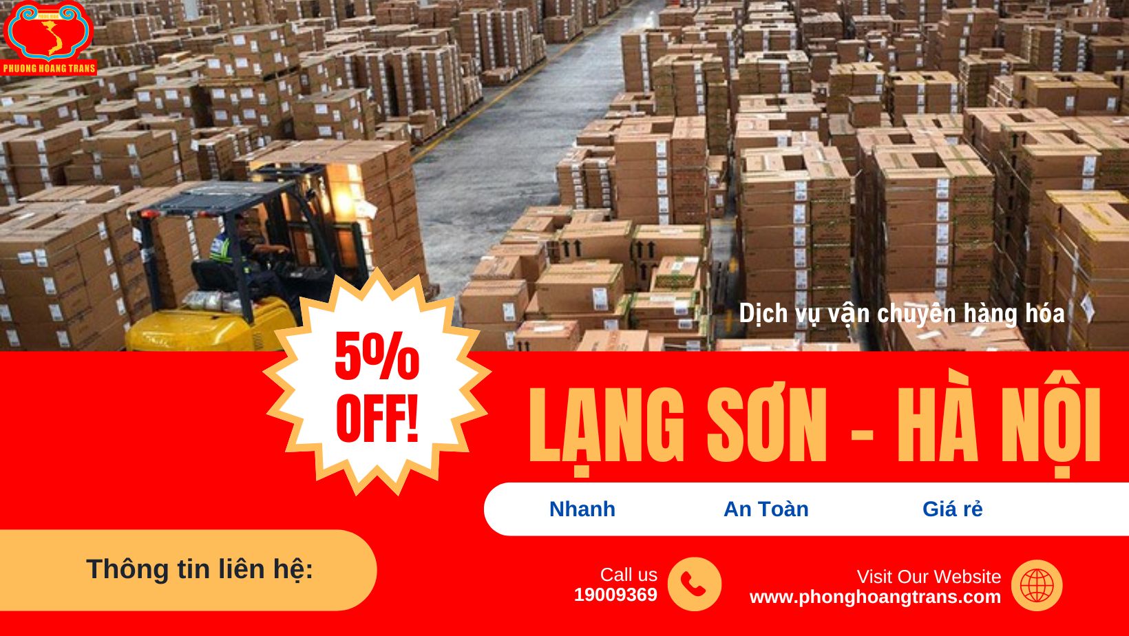 Gửi hàng từ Lạng Sơn đến Hà Nội