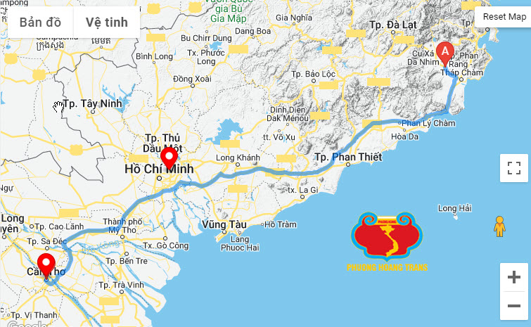 Vận chuyển hàng Bình Thuận đi Cần Thơ vận tải phượng hoàng