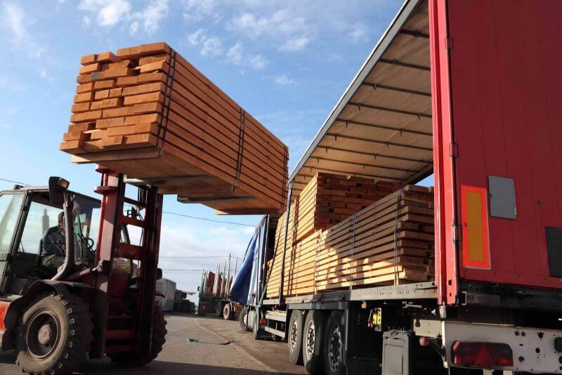 vận tải hàng hóa bằng đường bộ