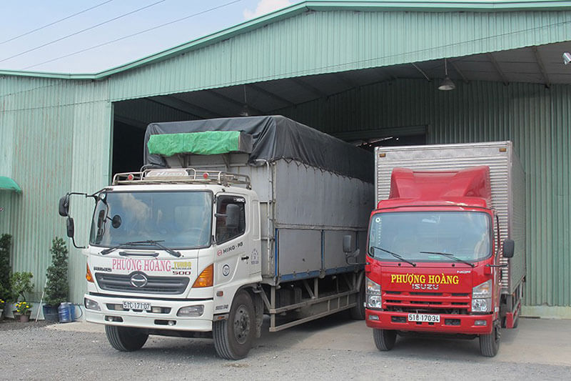 Phượng Hoàng có đội xe mạnh nhiều tải trọng khác nhau để đáp ứng mọi nhu cầu vận chuyển Phượng Hoàng có đội xe mạnh nhiều tải trọng khác nhau để đáp ứng mọi nhu cầu vận chuyển
