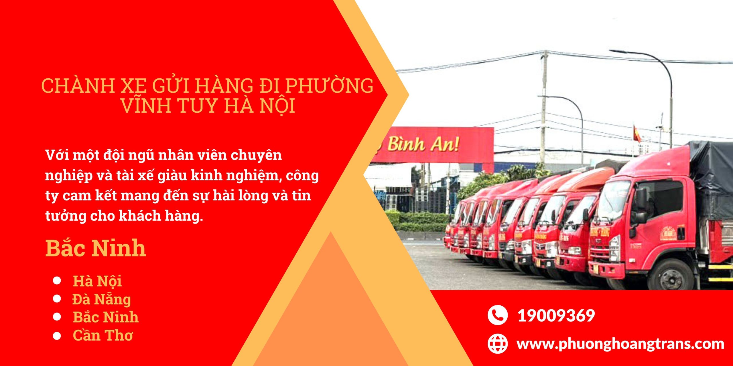 Chành Xe Gửi Hàng Đi Phường Vĩnh Tuy Hà Nội