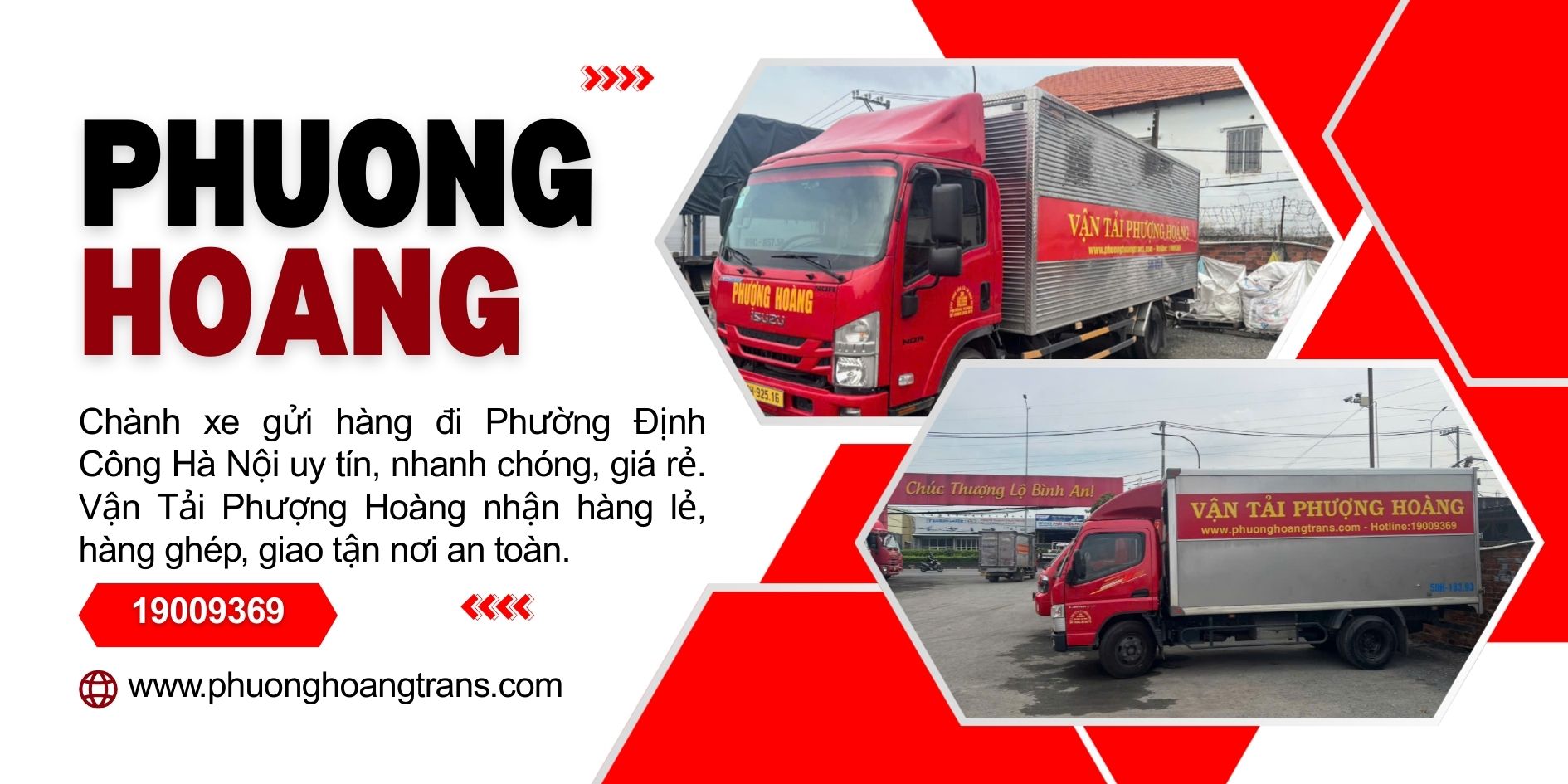 Chành xe gửi hàng đi Phường Định Công Hà Nội