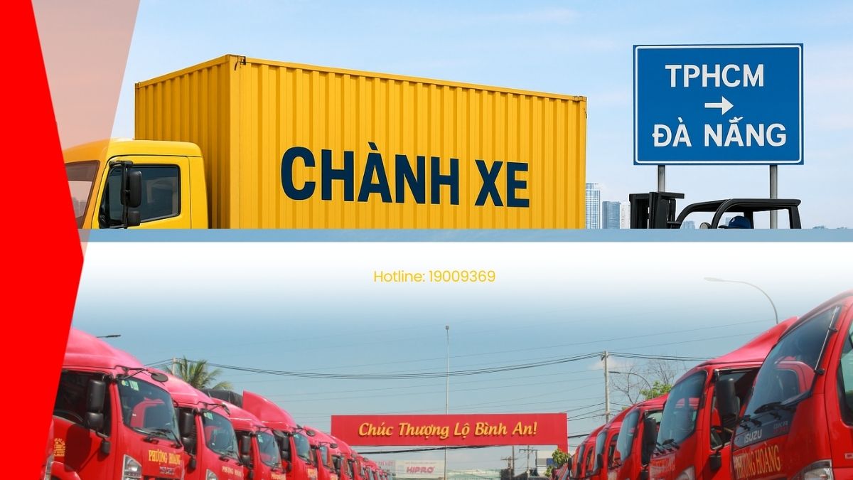 Chành xe vận chuyển hàng hóa chuyên nghiệp từ TPHCM đi Đà Nẵng
